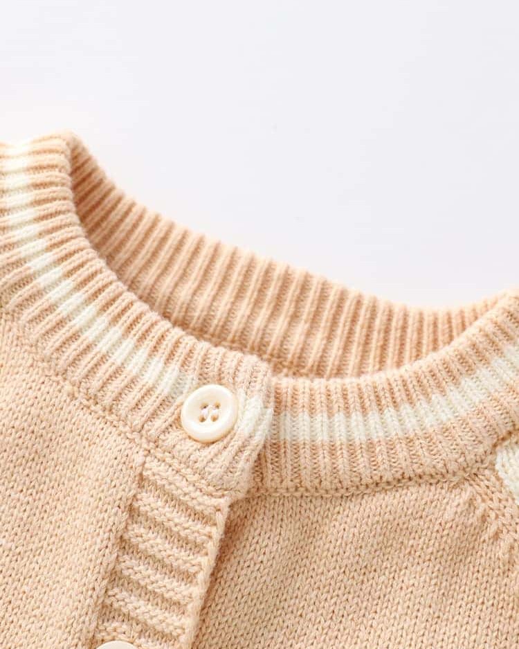 Spring and autumn boys and girls sweater two-piece suit