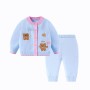 Cartoon suit for boys and girls, casual sweaters for kids, two-piece suit