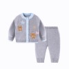 Cartoon suit for boys and girls, casual sweaters for kids, two-piece suit