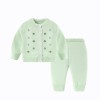 Infant and toddler autumn knitted cardigan sweater set