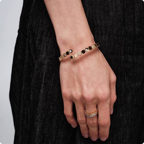 Round Half-Bead Bracelet For Women, Exquisite Bracelet That Can Also Be Used As An Armband Round Half-Bead Bracelet For Women, Exquisite Bracelet That Can Also Be Used As An Armband