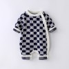 Autumn and winter baby jumpsuit casual knitted sweater