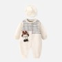 Infant and baby knitted bodysuit