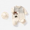 Infant and baby knitted bodysuit