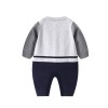 Autumn and winter infant long-sleeved jumpsuit crawling clothes