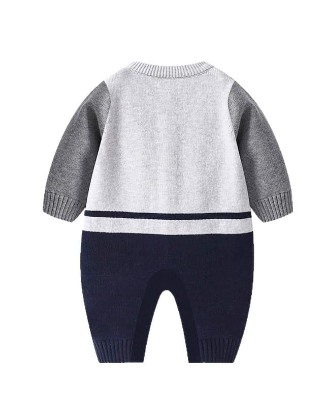 Autumn and winter infant long-sleeved jumpsuit crawling clothes