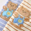 Infant and baby knitted cartoon bear onesie