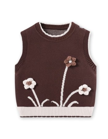 Children's knitted vest