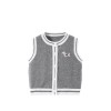 Spring and autumn baby knitted casual cardigan vest