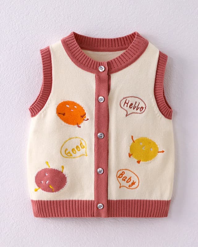 Boys' and Girls' Knitted Vests