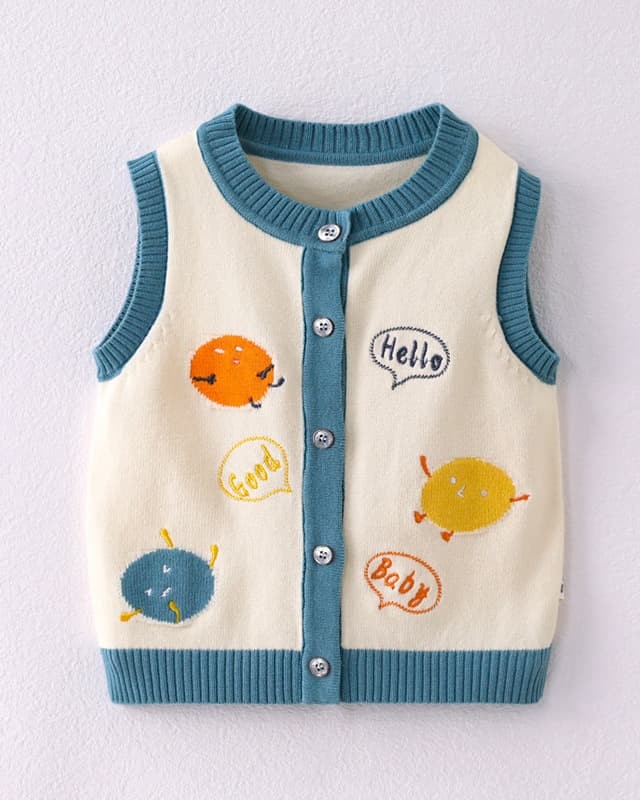 Boys' and Girls' Knitted Vests