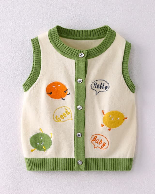 Boys' and Girls' Knitted Vests