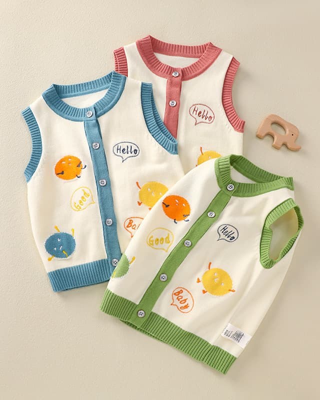 Boys' and Girls' Knitted Vests