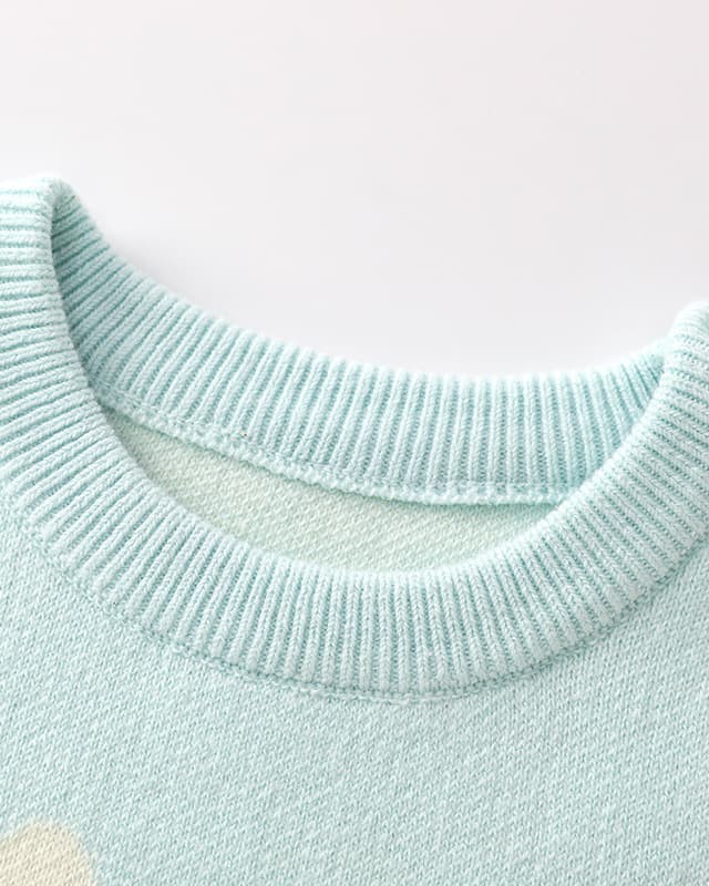 Girls' Cute Rabbit Knitted Vest