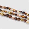 Caramel Gem Bracelet Tiger Eye Turquoise Bracelet
