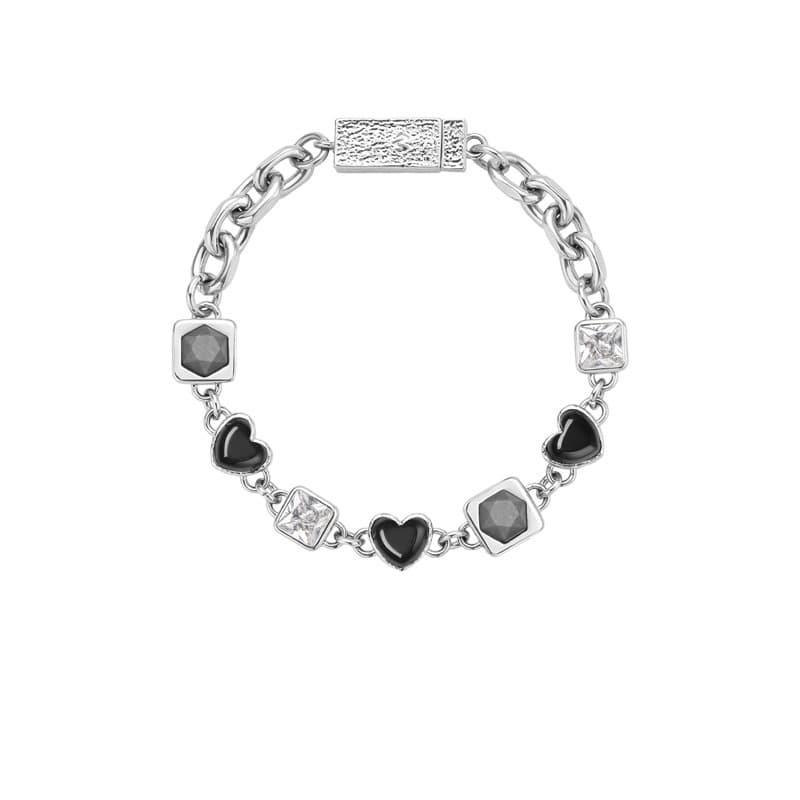 Fragrance Series Bracelet Love Heart Fragrance Stone Couple