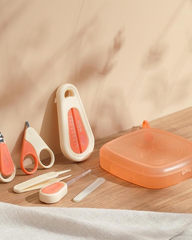 Baby nail scissors newborn baby nail scissors safety set to prevent pinching flesh