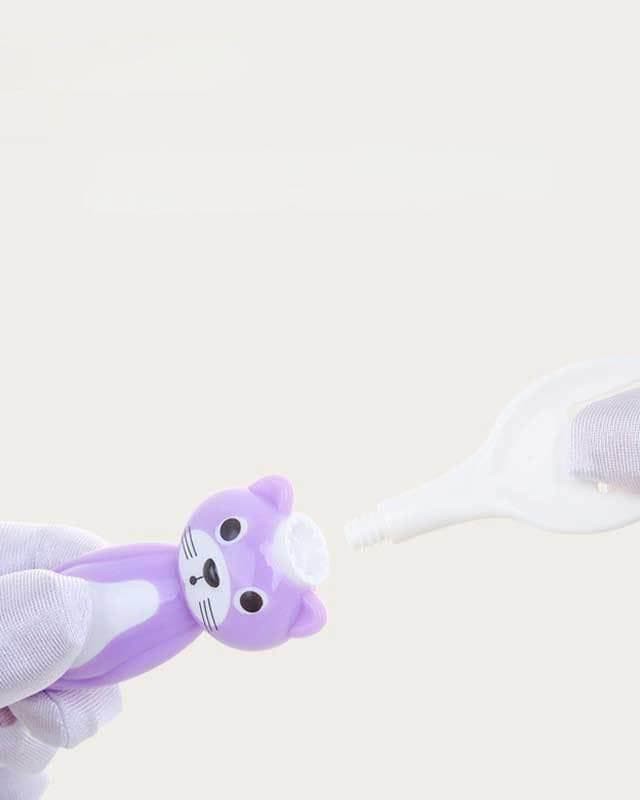 Cartoon baby spoon and fork combination