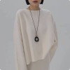 Black Rope Necklace Women'S Long Pendant Sweater Chain High-End Accessories